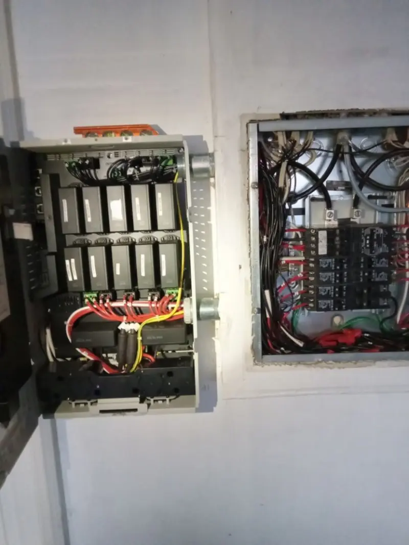 Electrical panel upgrade completed for Commercial Electrician Services in Sterling
